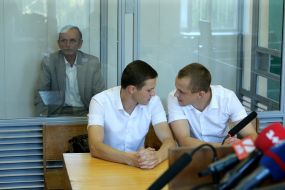 Alexandr Kashuba, Dmitry Fedorov and Alexei Fedorov