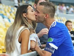 Andriy Yarmolenko his wife Inna