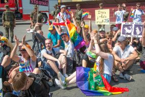 "March of Equality" in Odessa