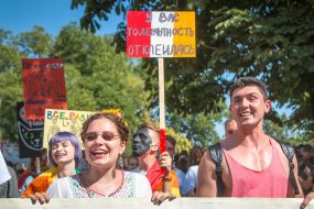 "March of Equality" in Odessa