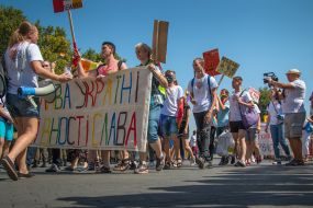 "March of Equality" in Odessa