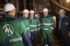 Vladimir Groisman examined with the progress of the metro construction