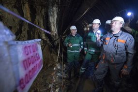 Владимир Гройсман ознакомился с ходом строительства метро