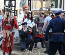 Shooting Comedy "Noble Tramps"