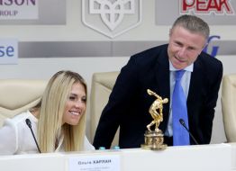 Olga Harlan, Sergey Bubka 