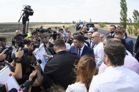 Vladimir Groisman inspected the repair work