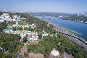 View of the Kiev-Pechersk Lavra