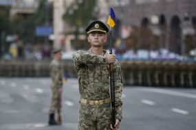 Second rehearsal of parade for Independence Day