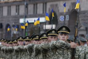 Second rehearsal of parade for Independence Day