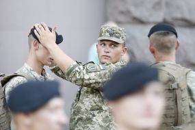Second rehearsal of parade for Independence Day