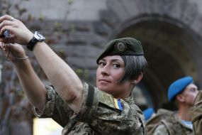 Second rehearsal of parade for Independence Day