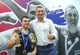 Vitali Klitschko and Artem Iordanyan