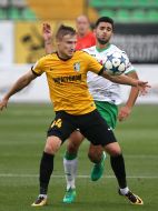 The game moment of the match