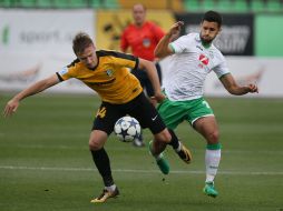 The game moment of the match