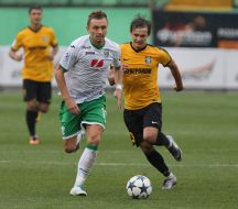 The game moment of the match