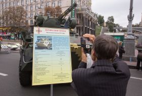 Exhibition of military equipment "Power of the unconquered"