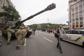 Exhibition of military equipment "Power of the unconquered"