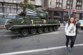 Exhibition of military equipment "Power of the unconquered"