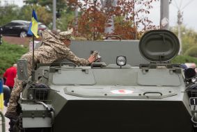 Выставка военной техники "Мощь непокоренных"