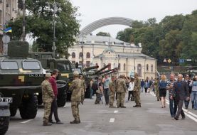 Выставка военной техники "Мощь непокоренных"