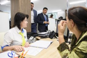 Vladimir Groysman and Vitali Klitschko