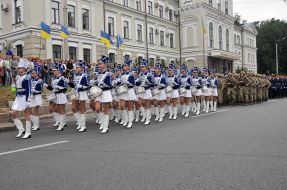Cadets of the Kharkov military high schools