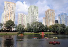 Floating flower beds