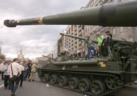 Exhibition of military equipment "Power of the unconquered"