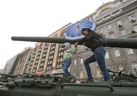 Exhibition of military equipment "Power of the unconquered"