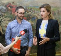 Pavel Gudimov, Marina Poroshenko