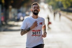 Running in Embroidery on Independence Day