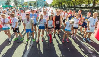 Running in Embroidery on Independence Day