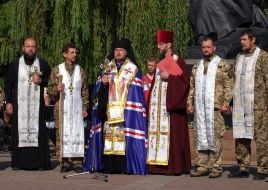 Clerics pray for Ukraine