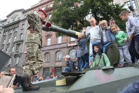 Exhibition of military equipment "Power of the unconquered"
