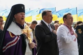 Yevstratiy Zorya, Valeriy Kulich and Igor Vdovenko