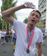 Running in Embroidery on Independence Day