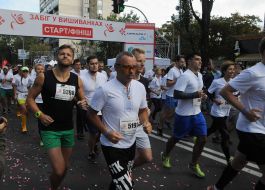 Running in Embroidery on Independence Day