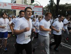 Running in Embroidery on Independence Day