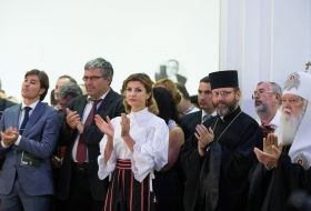 Evgeny Nishchuk, Rostislav Pavlenko, Marina Poroshenko, Svyatoslav Shevchuk, Filaret