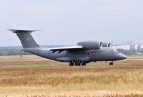 Military transport aircraft AN-72