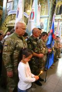 Panakhyda for the dead soldiers