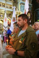 Panakhyda for the dead soldiers
