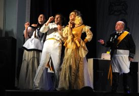 Pre-show of Gogol's comedy "Inspector"