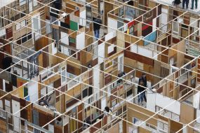 Art installation "No news, but I do not believe..."