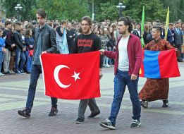 First-year student day at Kiev Polytechnic Institute