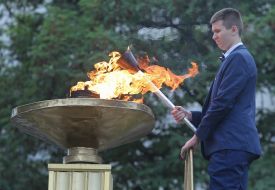 First-year student day at Kiev Polytechnic Institute