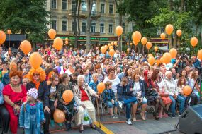 Participants of the festival "Red City"