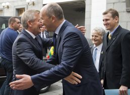 Meet Andriy Parubiy and Viktoras Prantsketis