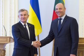 Meet Andriy Parubiy and Viktoras Prantsketis