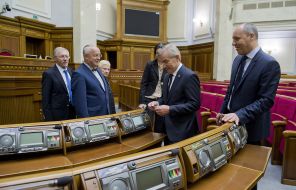 Meet Andriy Parubiy and Viktoras Prantsketis